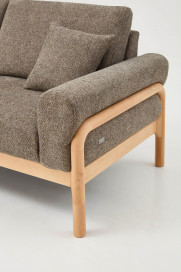 Sanremo von Schröno - Einzelsofa braun