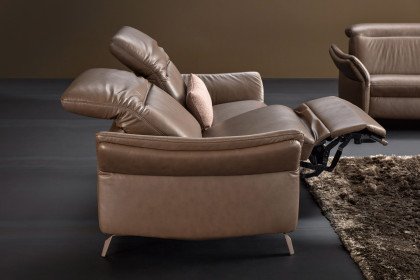 1065 von Himolla - Ledergarnitur zigarre