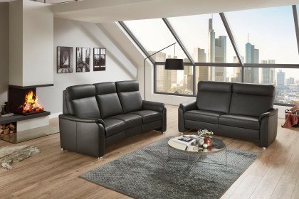 PN-PF20072 von Polinova - Ledergarnitur anthrazit