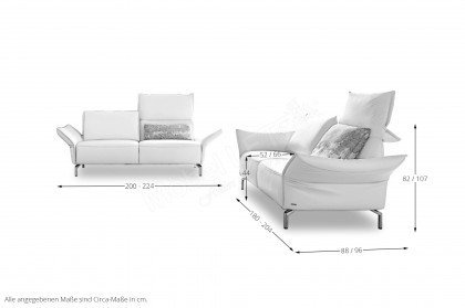 KOINOR Vanda - Ledergarnitur juwel