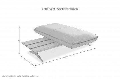 KOINOR Manson - Designersofa links safran