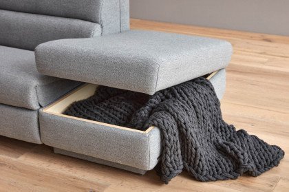 1501 von Himolla - Ecksofa Ausführung rechts gletscher