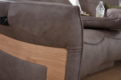 Varia 4936 von Himolla - Heimkino-Sofa fango
