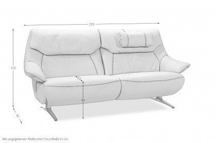 Malu von Himolla - Leder-Ensemble sky