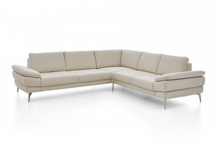 Civita von Polinova - Ledergarnitur Variante rechts white