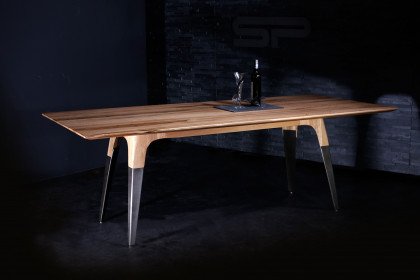 Esstisch Altano von Sprenger Möbel - Tisch aus Sumpfeiche geölt
