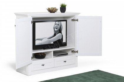 Maisonette von Wehrsdorfer - TV-Schrank in Vintage-Weiß