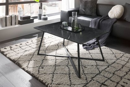 Montevideo von A Better Place - Couchtisch Marmor/ Metall