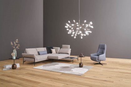 1370 von Himolla - Ecksofa Ausführung rechts simple