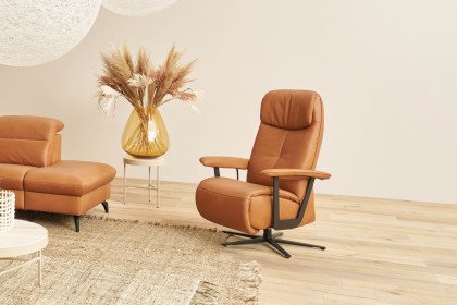 1352 von Himolla - Ledersofa Ausführung rechts bright