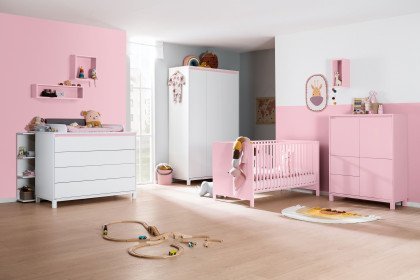 Olli von Paidi - Babyzimmer-Einrichtung kreideweiß - rosé
