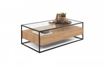 Evora von A Better Place - Couchtisch 58652DE7 mit schwarzem Metallgestell