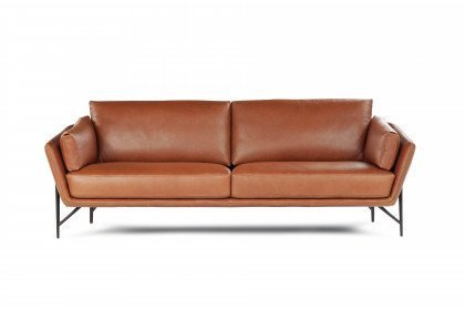 Venere von Calia Italia - Ledersofa cognac