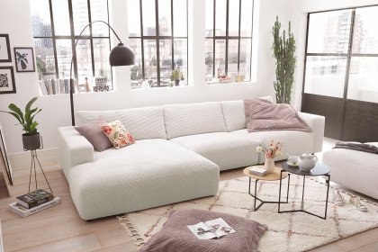 MR Lucia von Musterring - Ecksofa Variante links snow