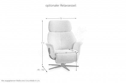 4362 von Himolla - Heimkinosofa opal