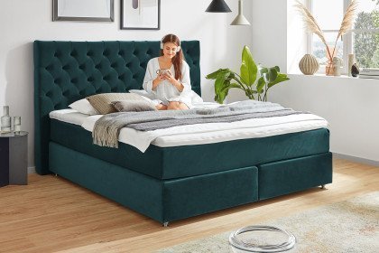 Topmotion-Dream von Ole Gunderson - Boxspringbett KT TM 5 turquoise