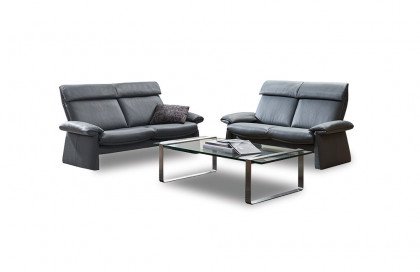 Lugano-LE24 von Erpo Polstermöbel - Polster-Duo anthrazit