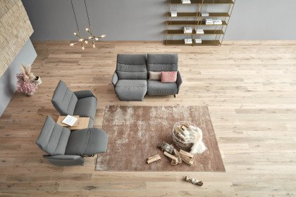 4051 von Himolla - Polster-Duo grey