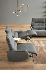 4051 von Himolla - Polster-Duo grey