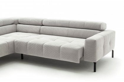 Casablanca von Ole Gunderson - Polsterecke Variante links silber