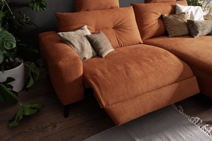 Alika von ADA Mindful Living - Eckgarnitur rechts terra