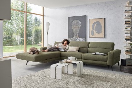 Asarina von ADA Mindful Living - Ecksofa links pale-green