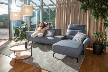 Salvia von ADA Mindful Living - Eckgarnitur rechts pastel-blue