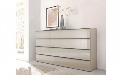 Avignon von LEONARDO living - Sideboard 160 cm breit Grauglas