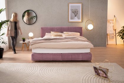 Suavis von ADA Mindful Living - Boxspringbett 180 pastel-violet