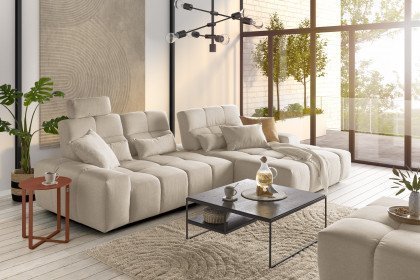 MR Marlo von Musterring - Polsterecke Ausführung rechts beige