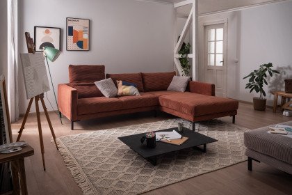 Valentino-LE24 von ADA Mindful Living - Polsterecke rechts copper-brown