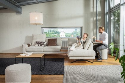 Novara von ADA Mindful Living - Ecksofa rechts light-grey