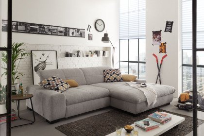 SO 1200 von set one by Musterring - Ecksofa Variante rechts stone-grey