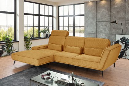 SO 4500 von set one by Musterring - Ecksofa links mustard