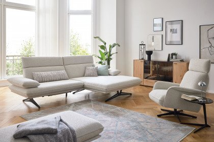 MR 455 von Musterring - Ecksofa Ausführung rechts beige