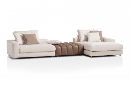 Berry-LE24 von designwerk - Ecksofa rechts cloud-dancer