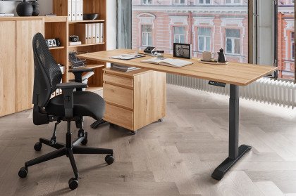 Durable Office von Gradel - Bürotisch, elektrisch höhenverstellbar