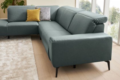 MR 1320 von Musterring - Ledergarnitur Ausführung links opal