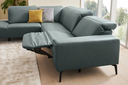 MR 1320 von Musterring - Ledergarnitur Ausführung links opal