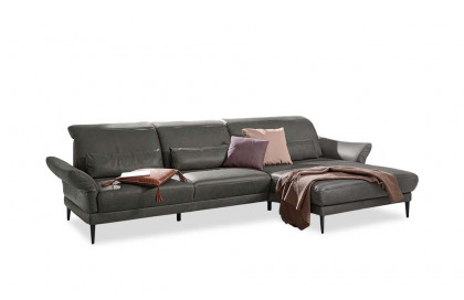 MR 1350 von Musterring - Ecksofa Variante rechts graphit
