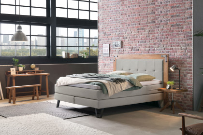 Edition pronto von Hasena - Boxspringbett Oakland grey