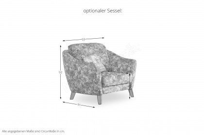 Bergamo Plus von Schröno - Polster-Ensemble lila gemustert