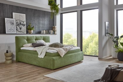 Perla-Dream von Tidur - Boxspringbett Trinidad green