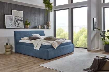 Perla-Dream von Tidur - Boxspringbett Alvaro blue