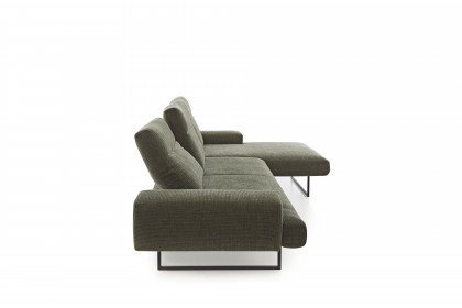 KOINOR Clayton - Ecksofa rechts grün