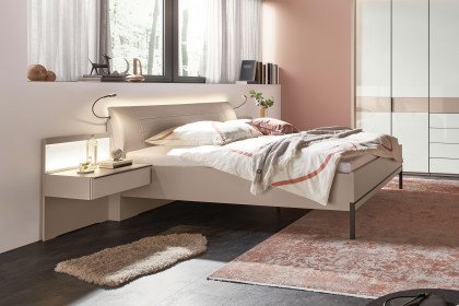 San Diego von Musterring - Doppelbett grau 160x200 cm