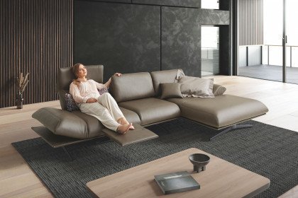 KOINOR Fieno - Ledergarnitur rechts ebano