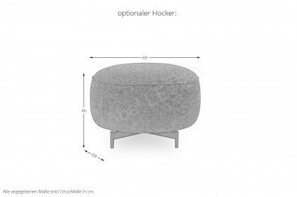 7596 von Himolla - Sessel chiffon