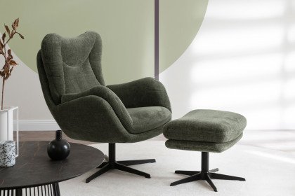 Kiko von SCHÖNER WOHNEN - Sessel olive