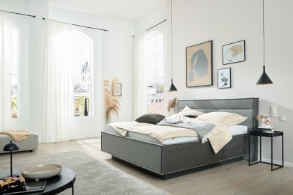 SC100 von Musterring - Polsterbett grau-anthrazit